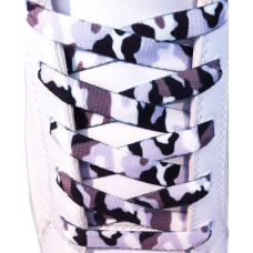 Cordones de camuflaje en tonos grises