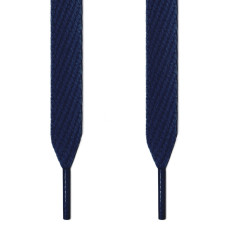 Cordones extra anchos azul marino