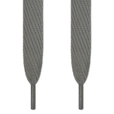 Cordones súper anchos gris oscuro