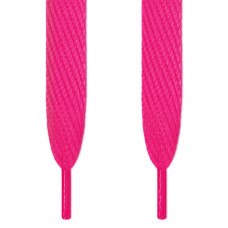 Cordones súper anchos rosa fucsia