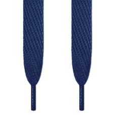 Cordones súper anchos azul marino