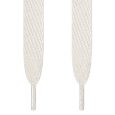 Cordones súper anchos blancos
