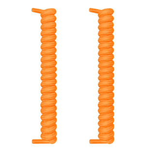 Cordones naranjas en espiral