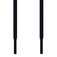 Cordones redondos negros