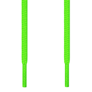 Cordones redondos verde neón