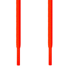 Cordones redondos naranja neón