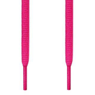 Cordones ovalados rosa fucsia