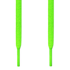 Cordones ovalados verde neón
