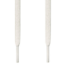 Cordones ovalados blancos