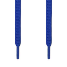 Cordones planos elásticos azules (sin atar)