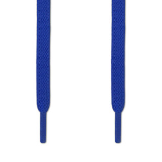 Cordones planos elásticos azules (sin atar)