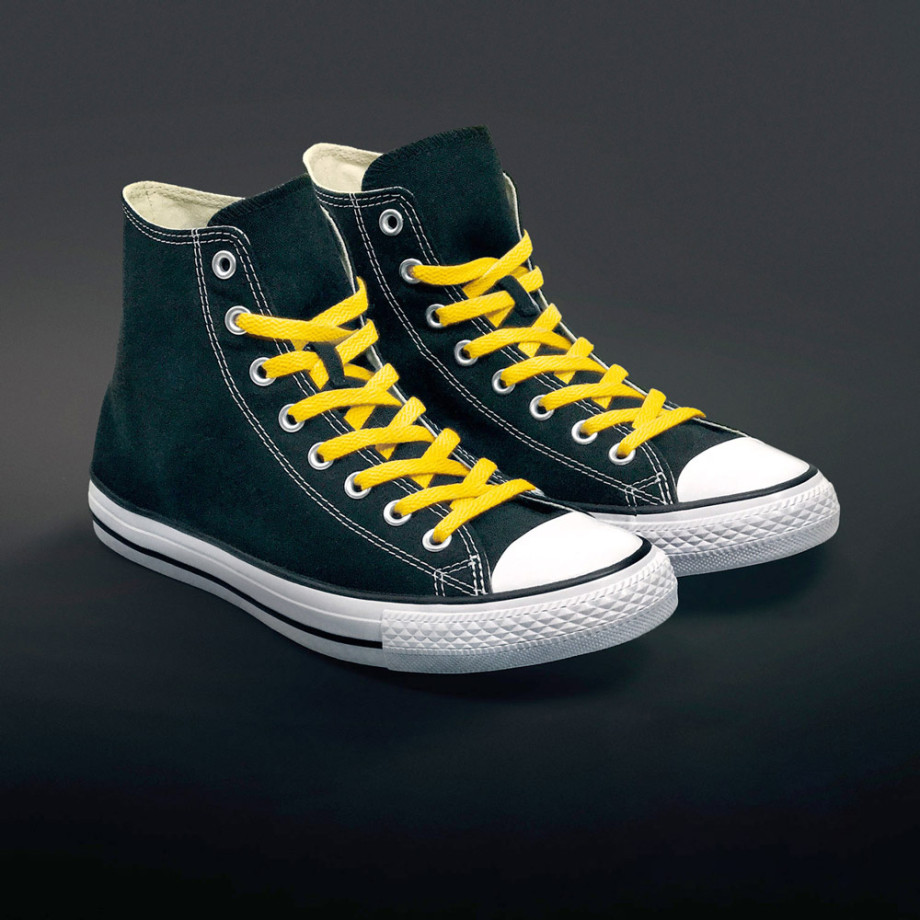 converse cordones negros